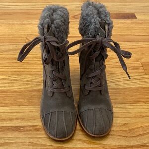 UGG heeled winter booties 7.5